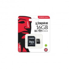 Kingston MicroSDHC 16GB CL10 + Adapter